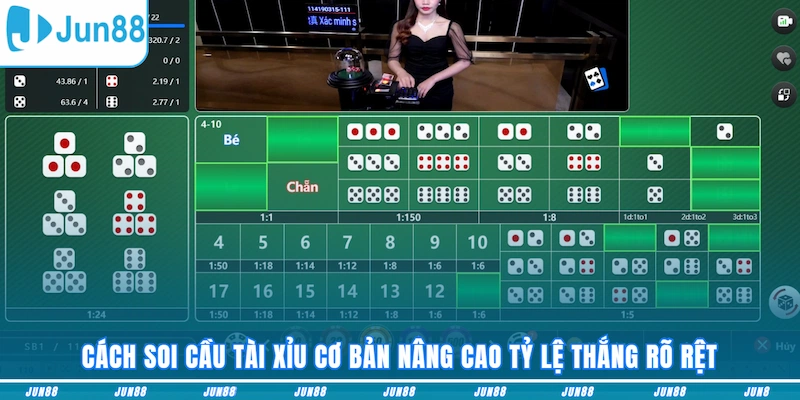 Cách soi cầu tài xỉu cơ bản nâng cao tỷ lệ thắng rõ rệt